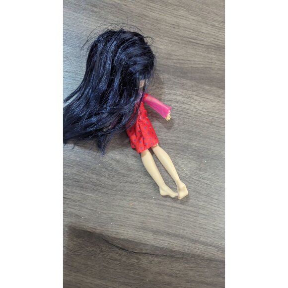 Boxy Girls Doll Riley Articulated 8” Doll By Jay Play Toys Red Polka Dot Dress - Picture 4 of 5